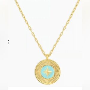 NWT Gorjana compass necklace